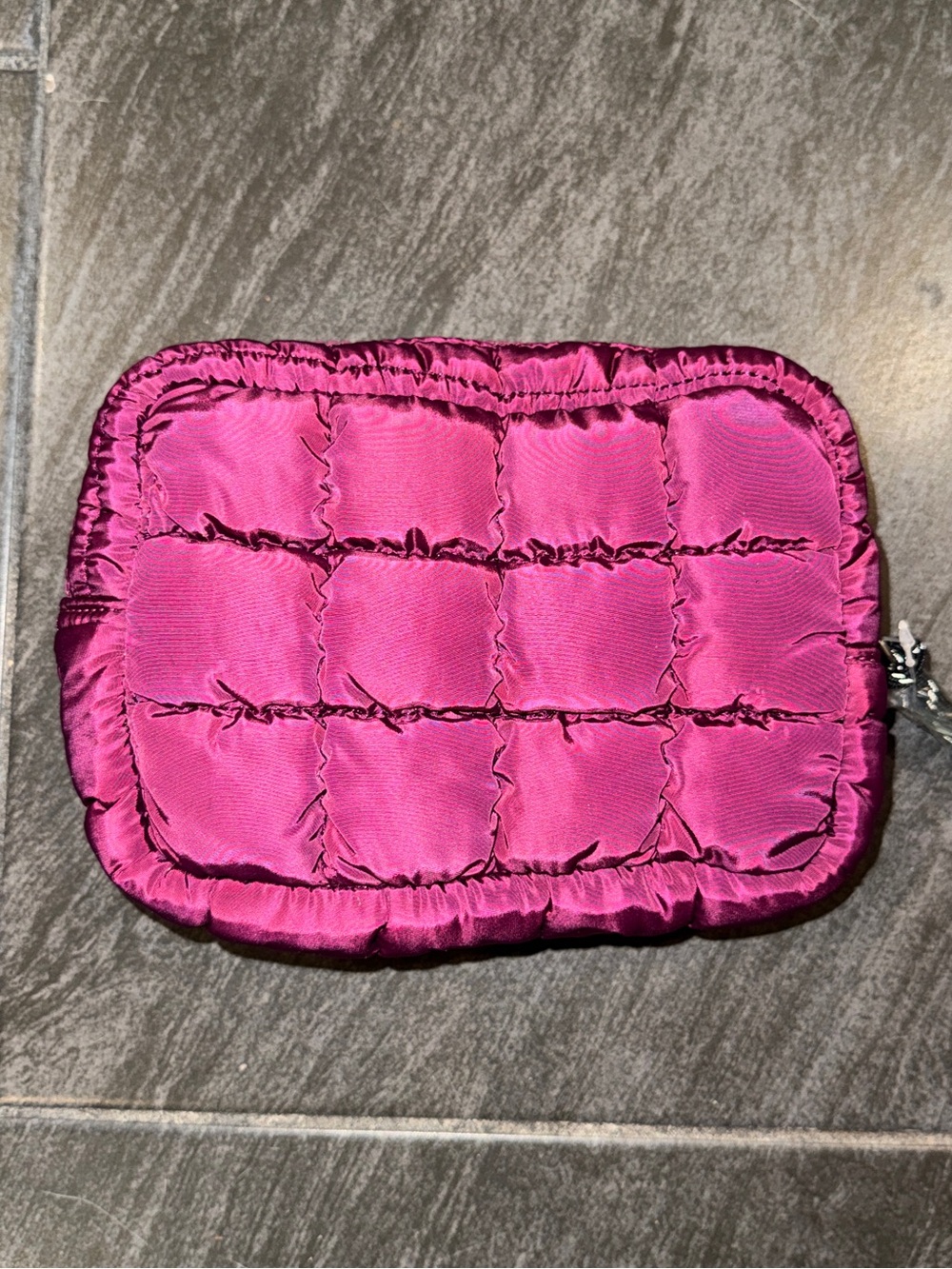 Free People Deep Mulberry Quilted Mini Case - Picture 5 of 11